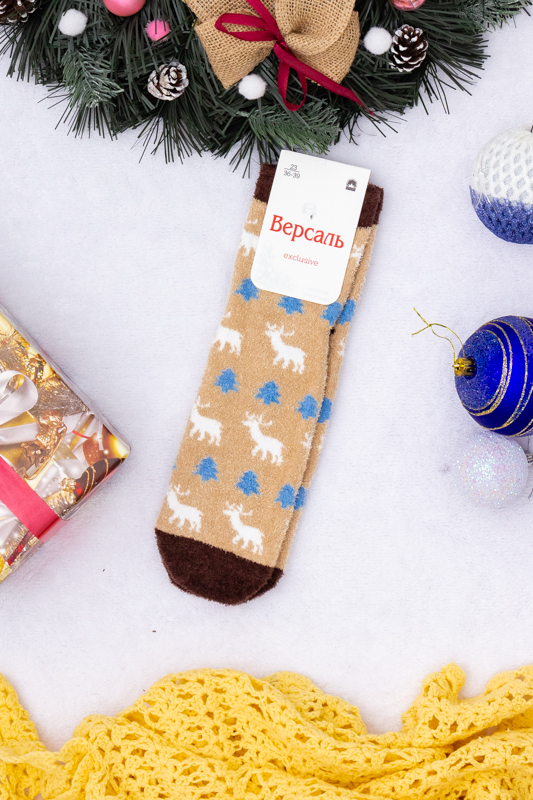 Шкарпетки жіночі "Новорічні" (зима)